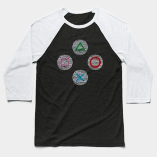 playstation button Baseball T-Shirt